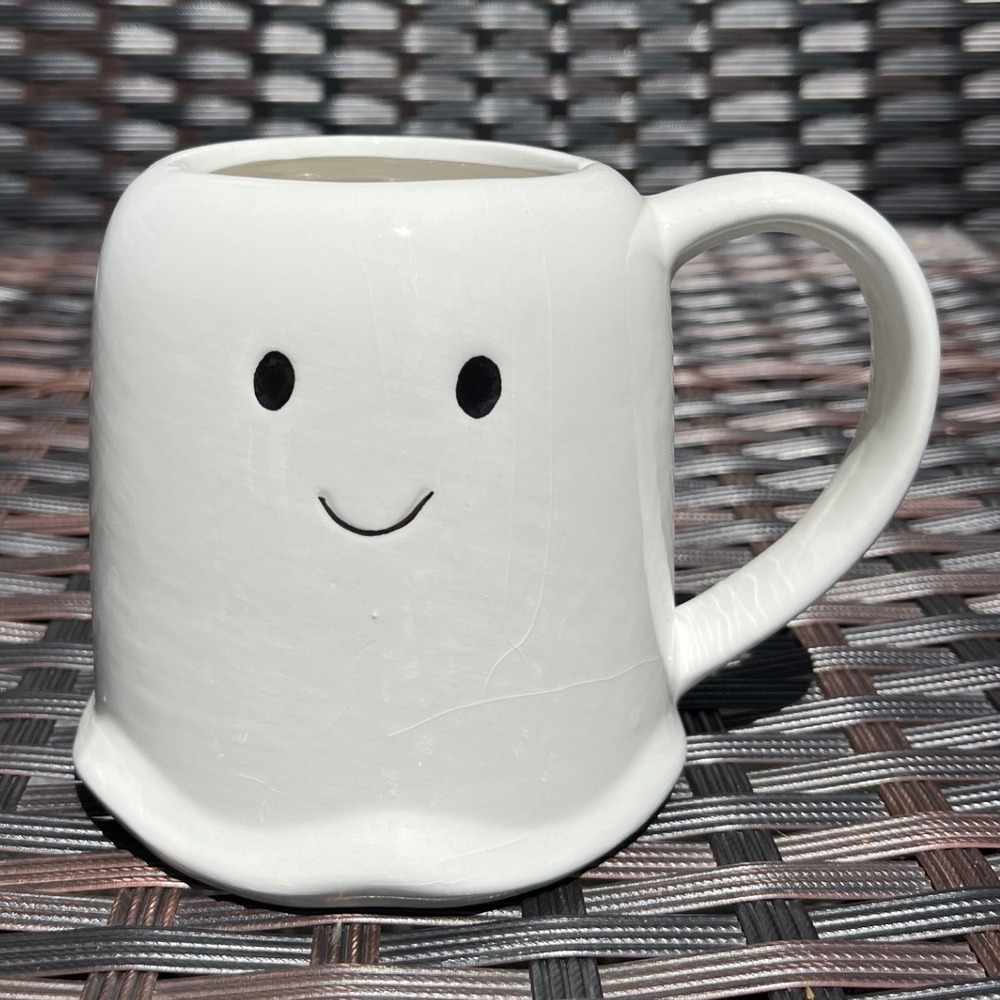 Ten Acre Gifts Ghost Coffee Mug Eat Drink‎ Be Scary Halloween Decor
